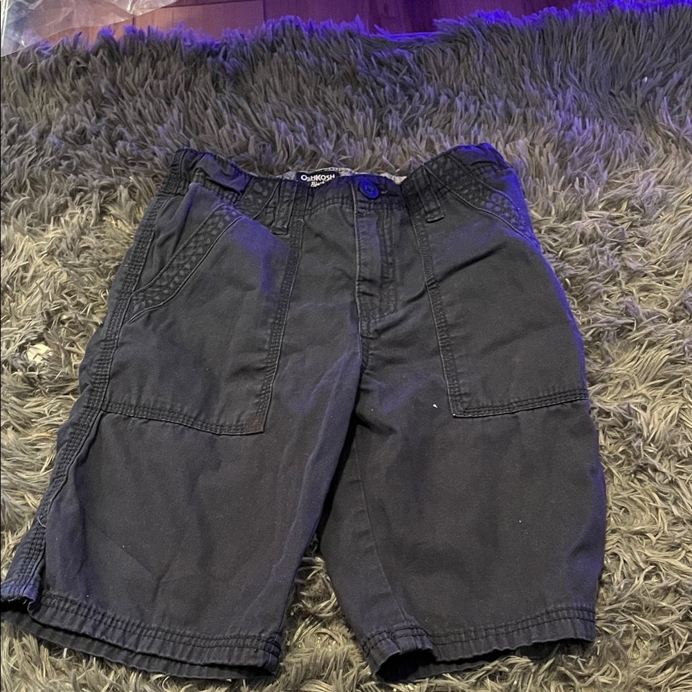 OshKosh B'gosh Kids Dark Gray Cargo Shorts